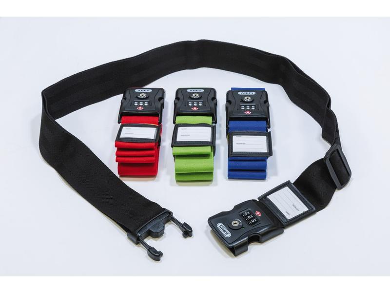 Abus Reiseschloss Kofferband 620TSA/192 Rot