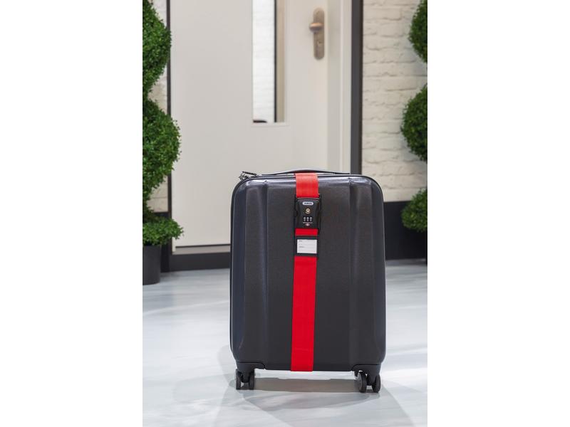 Abus Reiseschloss Kofferband 620TSA/192 Rot