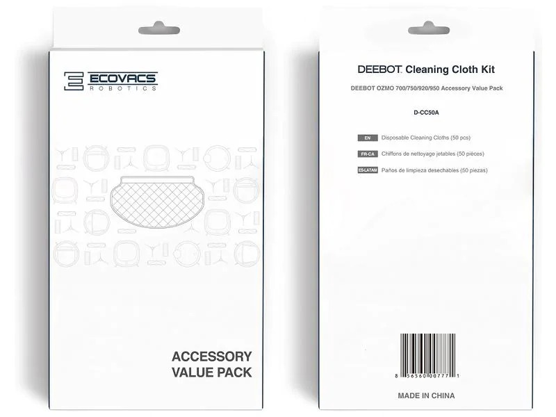 Ecovacs Wischbezug D-CC50A 50 Stück