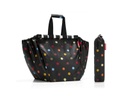 Reisenthel Tasche Easyshopping Dots Schwarz/Mehrfarbig