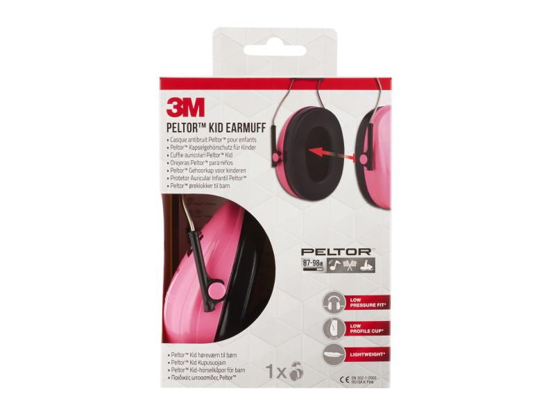 3M Gehörschutz Peltor für Kinder Pink