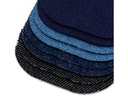 Prym Applikation Mini Patches, 8 x 6 cm jeans, 8 Stück,