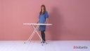 Brabantia Bügeltisch Cotton Flower mit Dampfstationsabalge