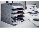 DURABLE Ablagekorb Varicolor Tray Set Anthrazit/Mehrfarbig