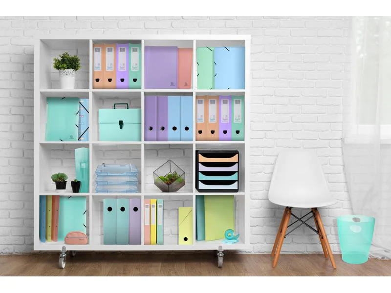 Exacompta Ablagekorb COMBO MIDI Aquarel Pastellblau