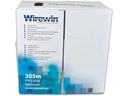 Wirewin Rangierkabel VKBOX KAT5E PATCH Cat 5e, F/UTP, 305 m, Grau