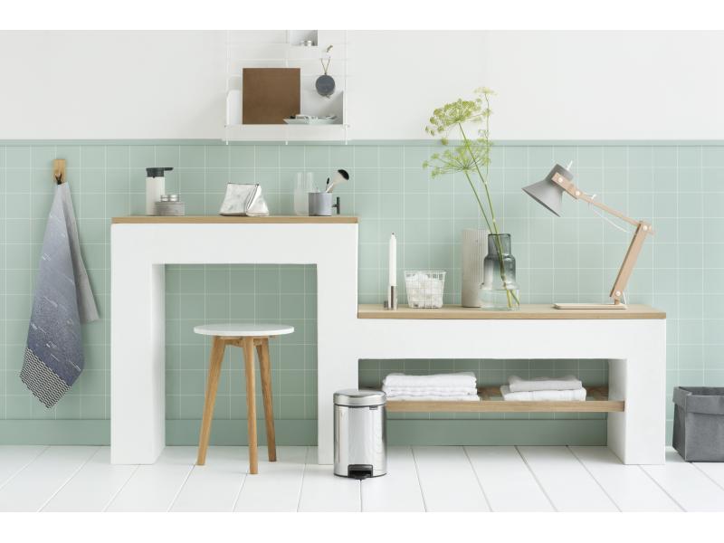 Brabantia Kosmetikeimer NewIcon 3 l, Brilliant Steel