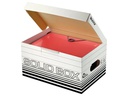 Leitz Archivschachtel Solid Box S Klappdeckel, 10 Stück, Schwarz
