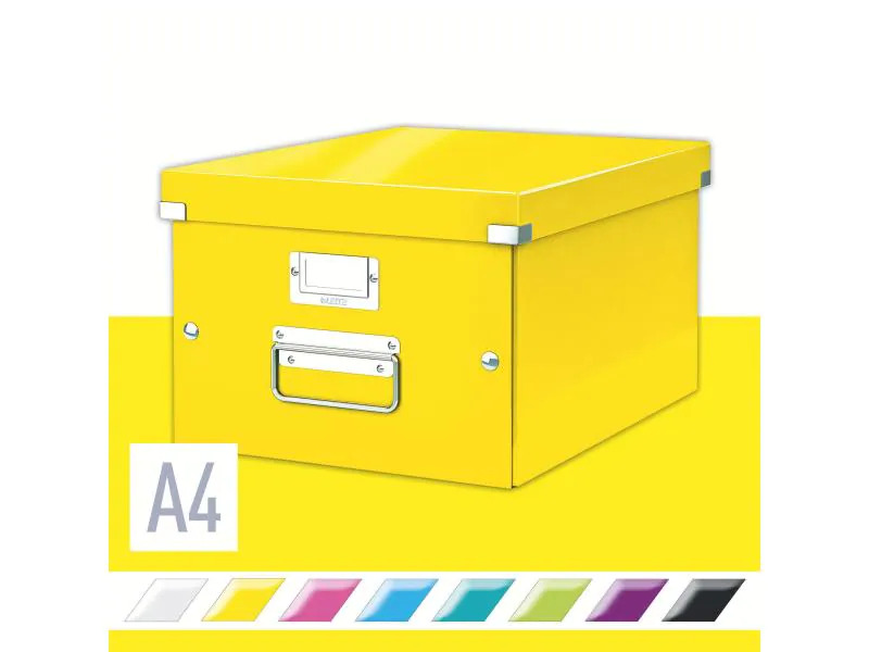 Leitz Aufbewahrungsbox Click &amp; Store A4 Gelb