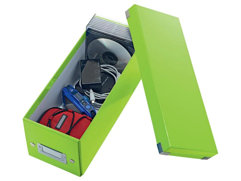 Leitz Aufbewahrungsbox Click &amp; Store WOW CD Grün