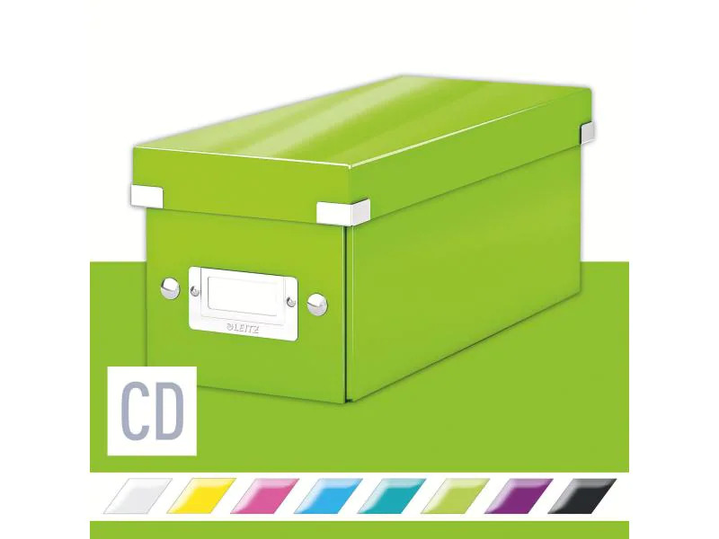 Leitz Aufbewahrungsbox Click &amp; Store WOW CD Grün