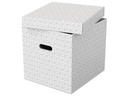 Leitz Aufbewahrungsbox Esselte Home Cube Gross, 3 Stück, Grau
