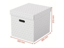 Leitz Aufbewahrungsbox Esselte Home Cube Gross, 3 Stück, Grau