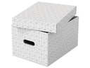 Leitz Aufbewahrungsbox Esselte Home M Mittel, 3 Stück, Weiss