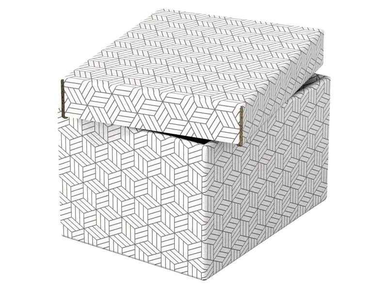 Leitz Aufbewahrungsbox Esselte Home S Klein, 3 Stück, Grau