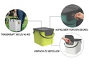 Rotho Recyclingeimer  Albula 40 l, Hellgrün