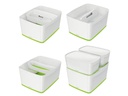 Leitz Aufbewahrungsbox MyBox WOW Gross, Grün; Weiss, Deckel
