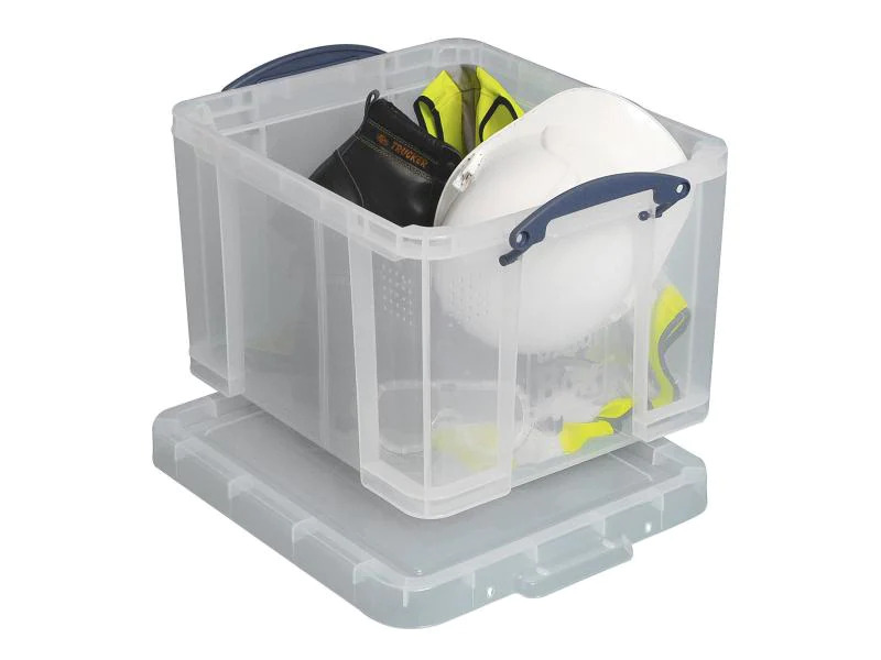 Really Useful Box Aufbewahrungsbox 35 Liter Transparent
