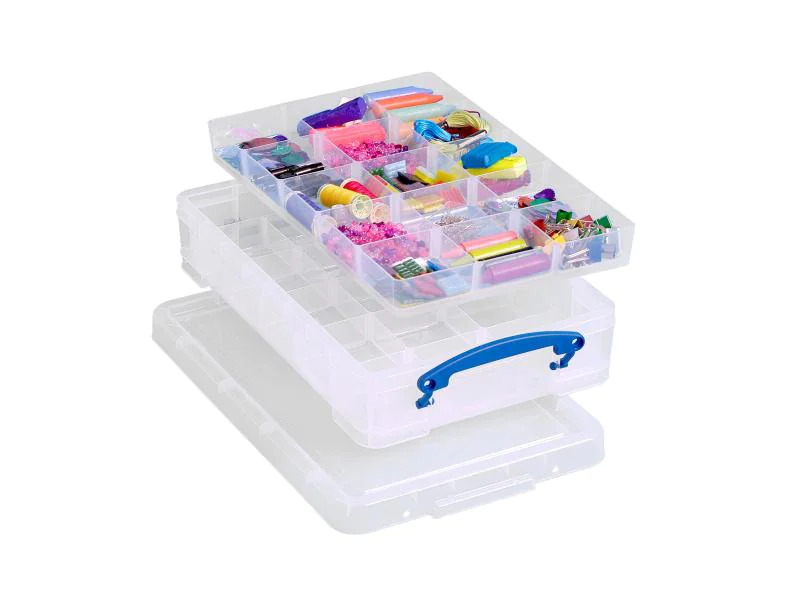 Really Useful Box Aufbewahrungsbox 4 Liter Transparent