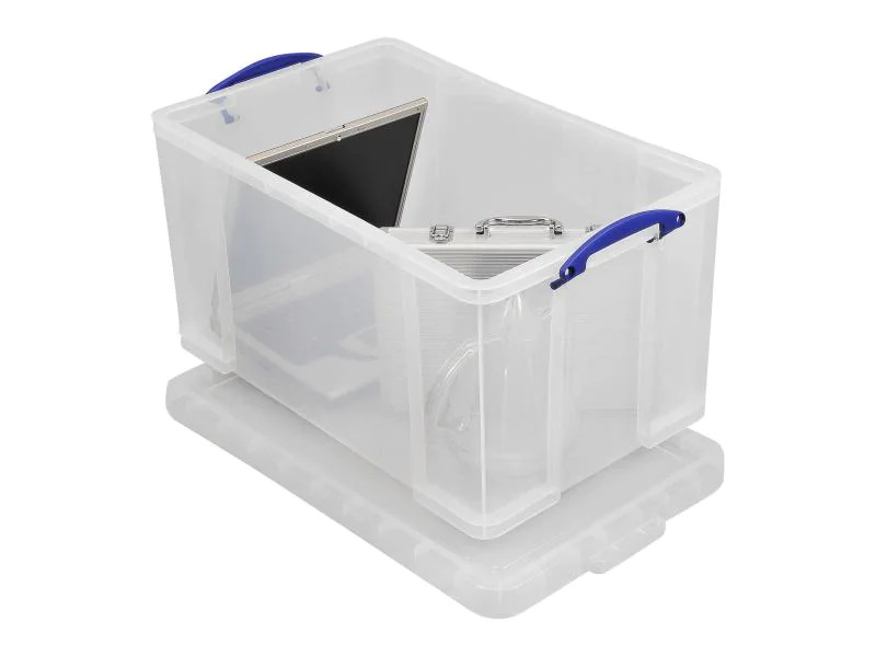 Really Useful Box Aufbewahrungsbox 84 Liter Transparent