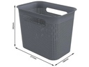 Rotho Aufbewahrungsbox Brisen 7 l, Anthrazit