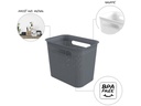 Rotho Aufbewahrungsbox Brisen 7 l, Anthrazit