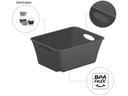 Rotho Aufbewahrungsbox Living Box C7 / 0.5 l Anthrazit