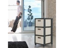 Rotho Schubladenbox Tower Country A4 Beige