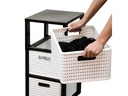 Rotho Schubladenbox Tower Country A4 Weiss