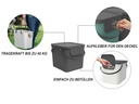 Rotho Recyclingeimer  Albula 40 l, Anthrazit