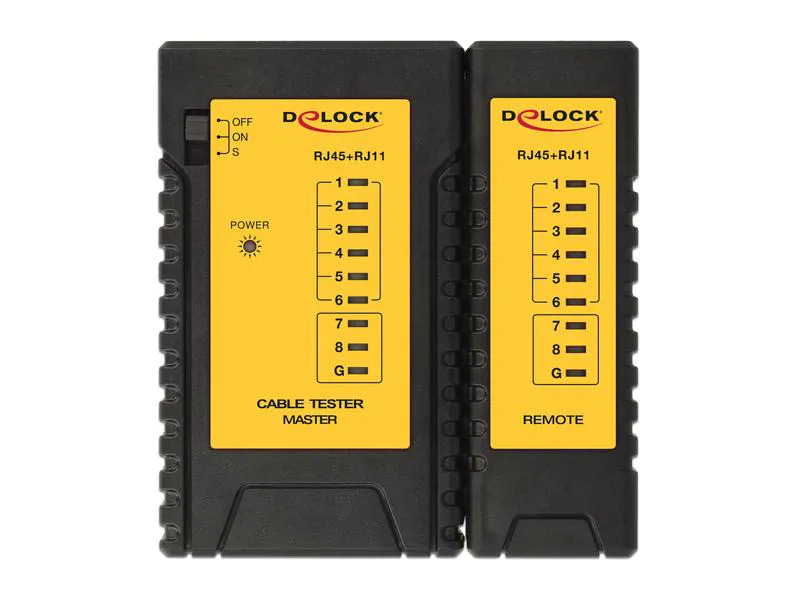 Delock Auflegewerkzeug Netzwerk Werkzeugset für RJ45 und RJ11