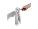 DURABLE Dokumentenhalter Sherpa WALL A4 Rot/Schwarz