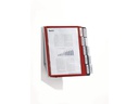 DURABLE Dokumentenhalter Sherpa WALL A4 Rot/Schwarz