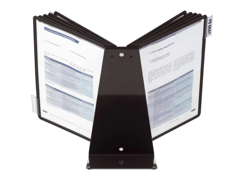 DURABLE Dokumentenhalter Vario Table 10 Schwarz