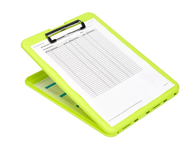 Läufer Dokumentenhalter Slim Mate Safety Gelb, 1 Stück
