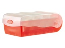 HAN Karteibox Croco A8 Rot