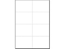 Sigel Karteikarten A7 (A4), 20 Blatt, 185 g, Weiss