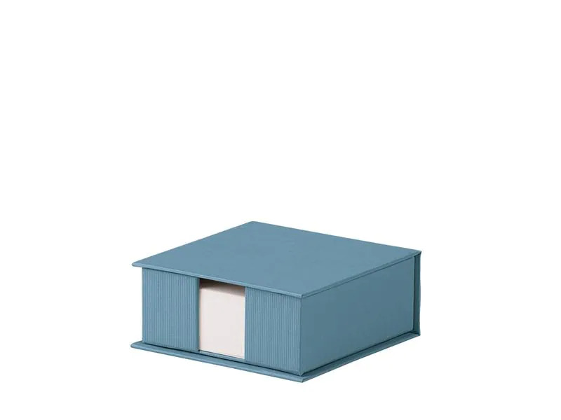 Rössler Notizzettel-Dispenser S.O.H.O. 11 x 4.6 x 11 cm, Denim