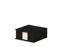 Rössler Notizzettel-Dispenser S.O.H.O. 11 x 4.6 x 11 cm, Schwarz