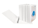 Biella Zeigebuch Creative XL 7.5 cm 4 Ringe, Weiss