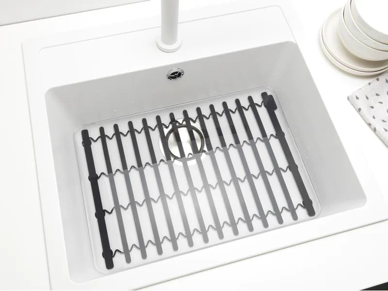 Brabantia Abtropfmatte Sink side Dunkelgrau