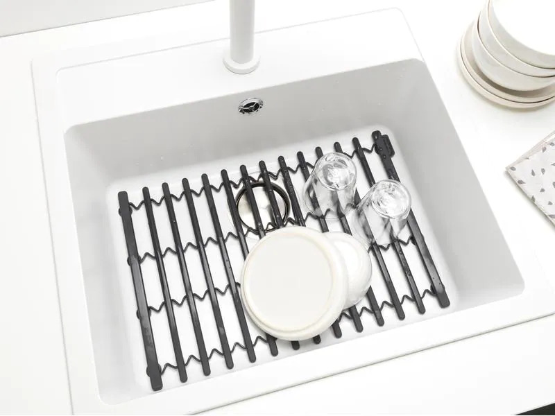 Brabantia Abtropfmatte Sink side Dunkelgrau