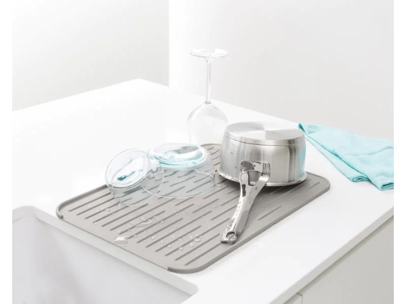 Brabantia Abtropfmatte Sink side Grau