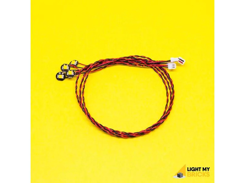 Light My Bricks Zubehör Light My Bricks Bit Lights white 30 cm 4er Pack