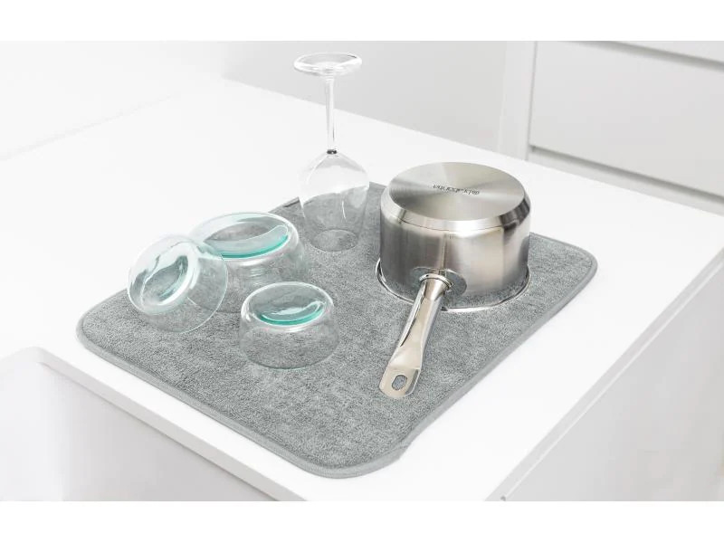 Brabantia Abtropfmatte Sink side Hellgrau