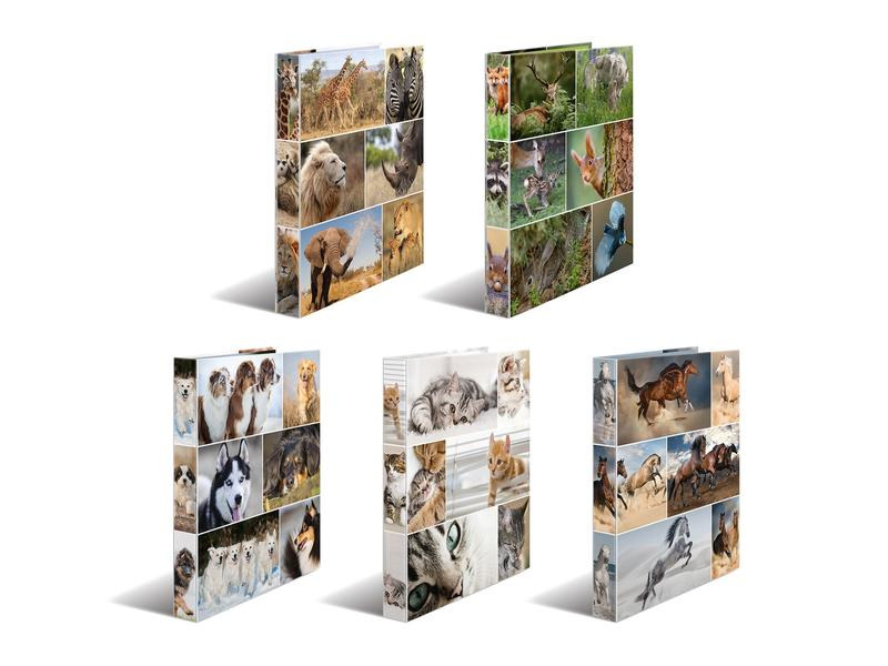 HERMA Ordner Afrika 2D 260 mm, Mehrfarbig
