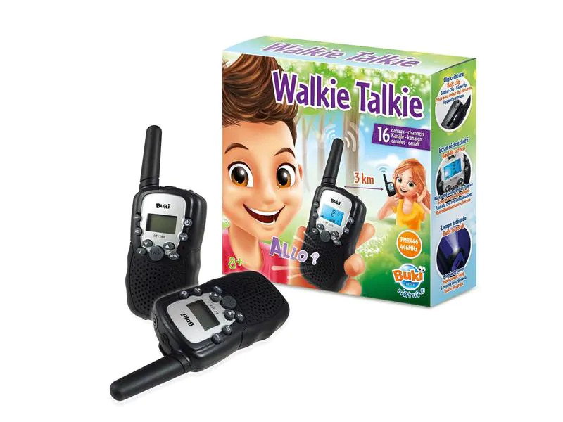 Buki Rettungsdienst Buki Walkie Talkie mit Batterien