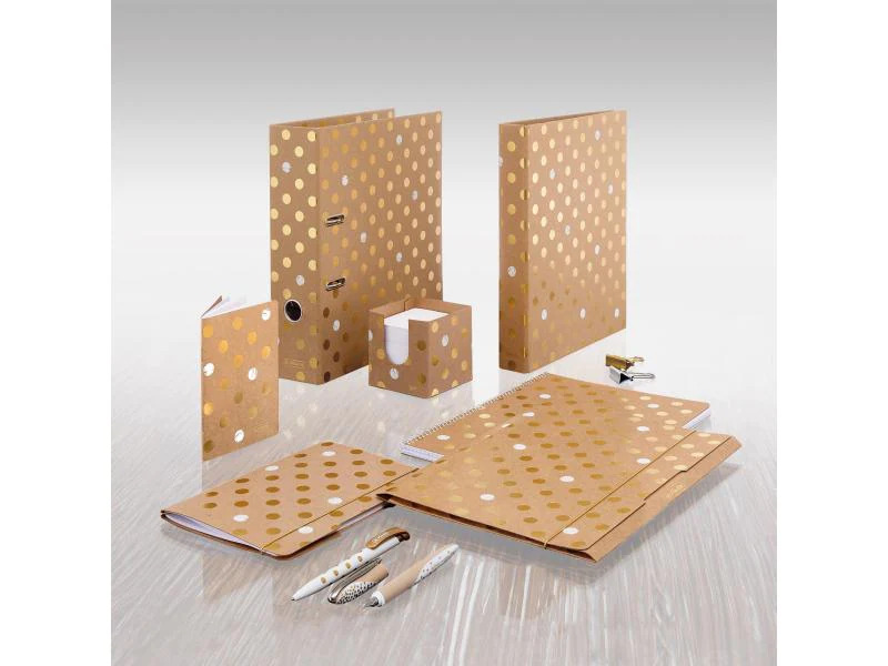 Herlitz Ordner Pure Glam 8 cm, Punkte