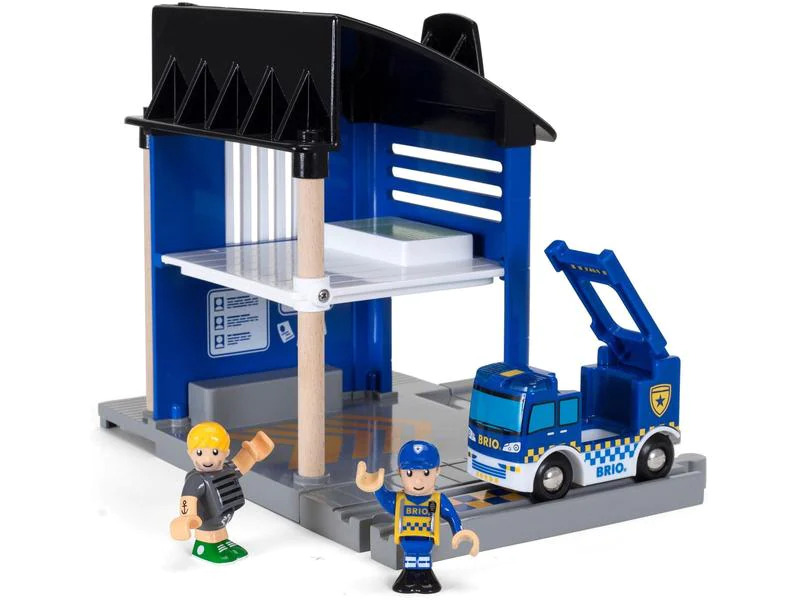 BRIO BRIO World Polizeistation mit Einsatzfahrzeug