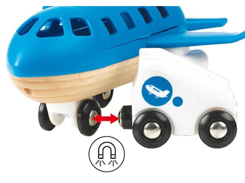 BRIO Eisenbahn Blaues Flugzeug